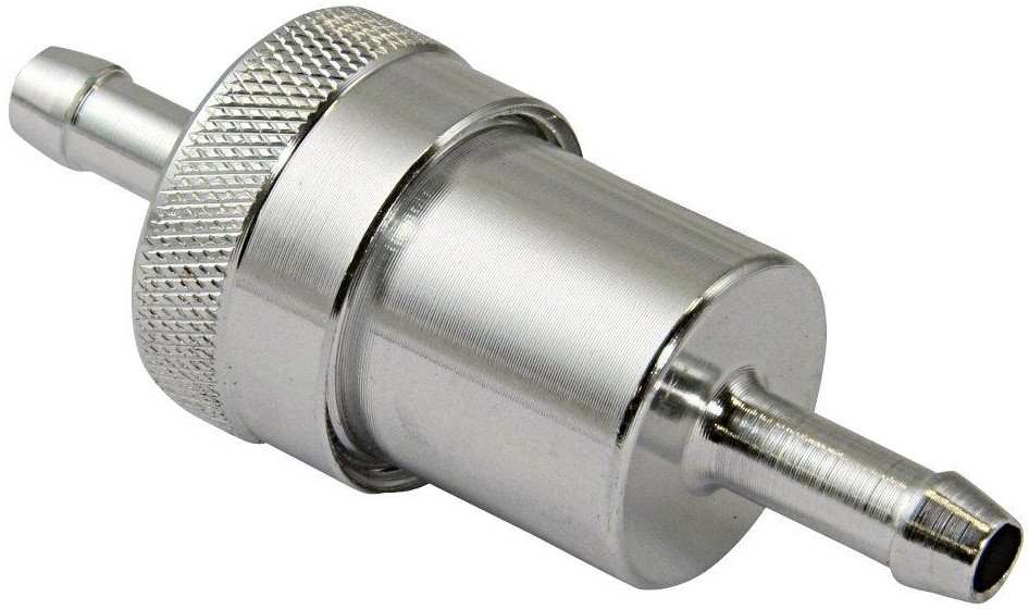 1 FILTRE A ESSENCE � 6mm LAVABLE ANODISE CHROME* FFTCH