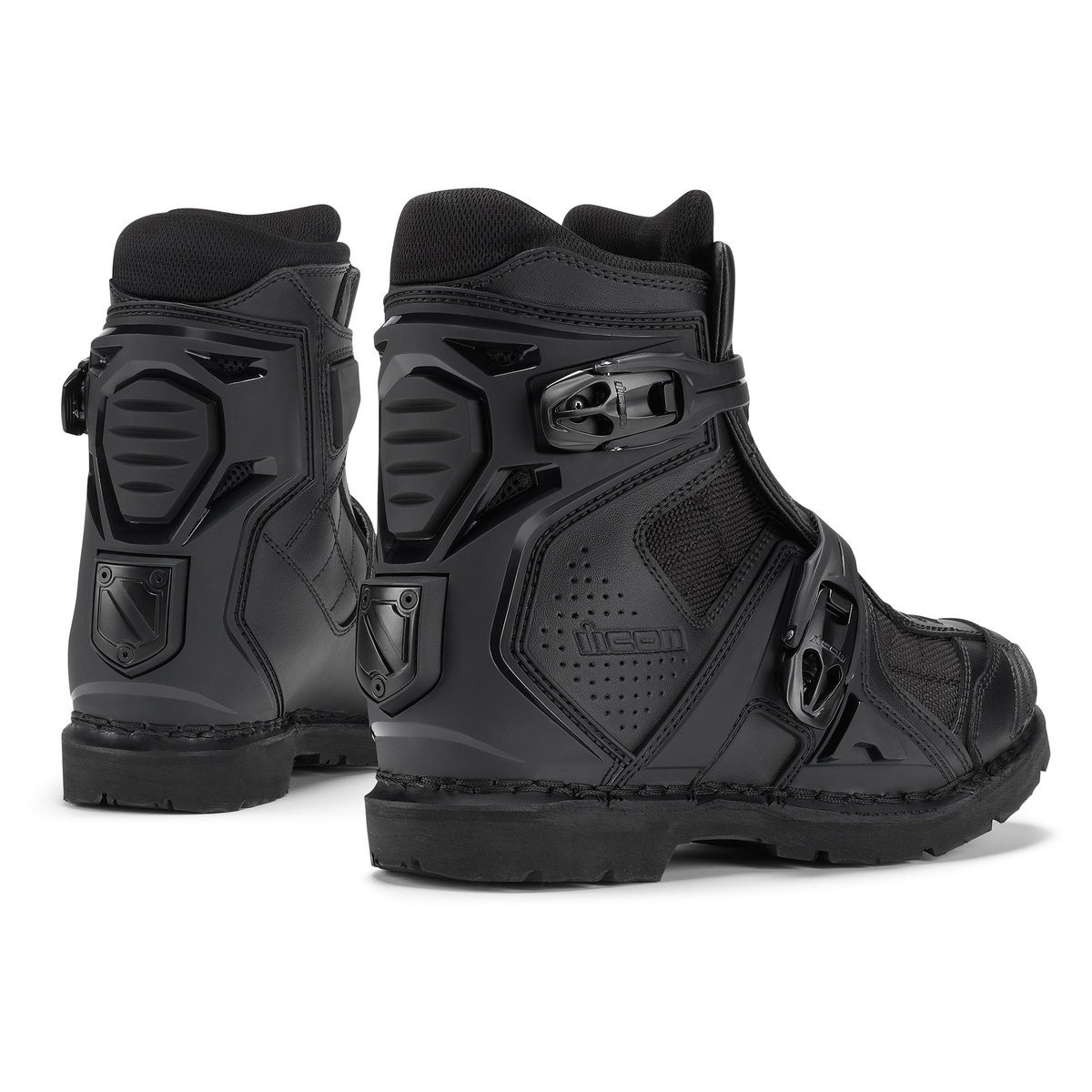 Bottes Basses Moto Icon FIELD ARMOR 2 BLACK* (2)