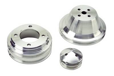 FORD MUSTANG 1970-1973 V8 351 C/W KIT POULIE POMPE A EAU / ALTERNATEUR / VILEBREQUIN Ford Performance Parts V-Belt Horsepower Pulley Kits M-8509-EM