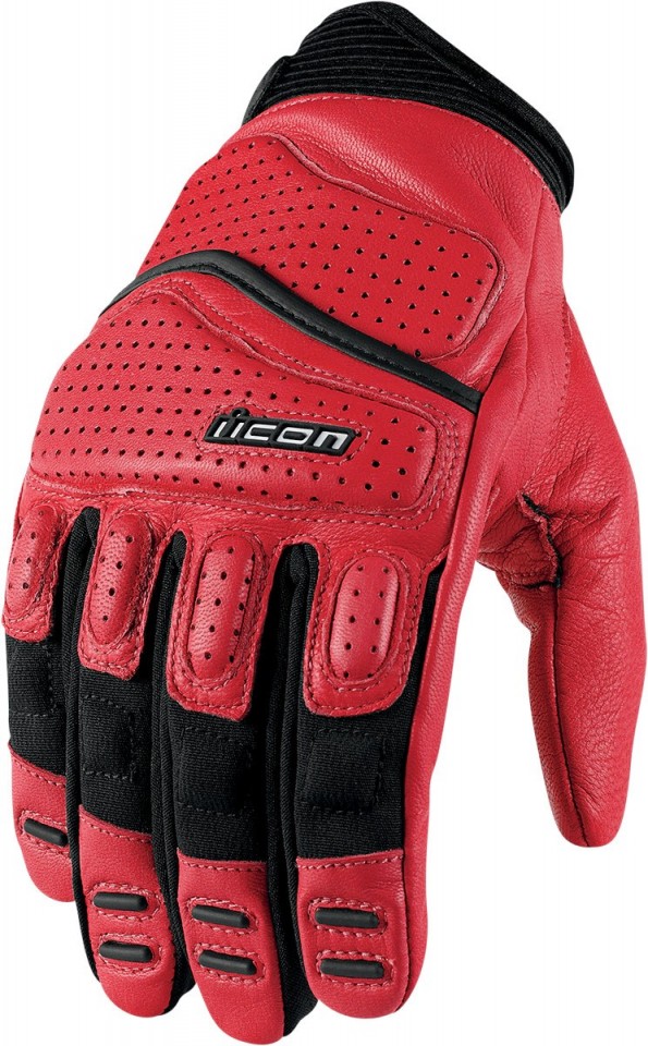 Gants ICON SUPERDUTY 2 RED*