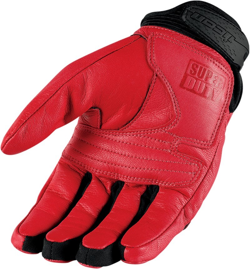 Gants ICON SUPERDUTY 2 RED* (2)