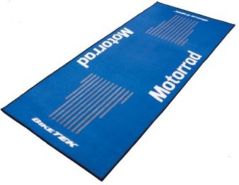 TAPIS MOTORRAD BLEU POUR MOTO GARAGE PADDOCK ATELIER SHOWROOM* grgmat40