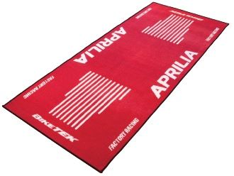 TAPIS ROUGE POUR MOTO APRILIA RACING GARAGE PADDOCK ATELIER SHOWROOM* (GRGMAT49)