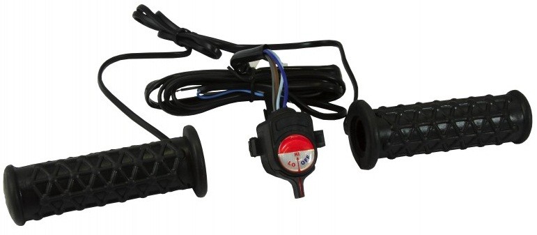 POIGNEES CHAUFFANTES SANS VARIATEUR 22mm/22mm* GRPHEATC