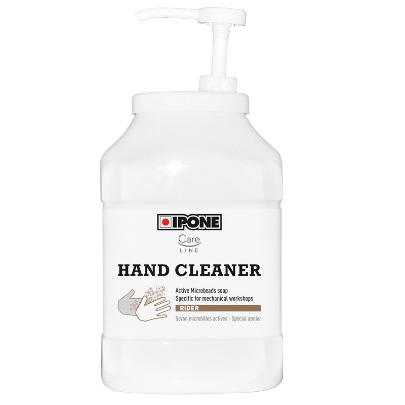 - IPONE HAND CLEANER Gel Savon d atelier Nettoyant Mains 4 Litres et Pompe