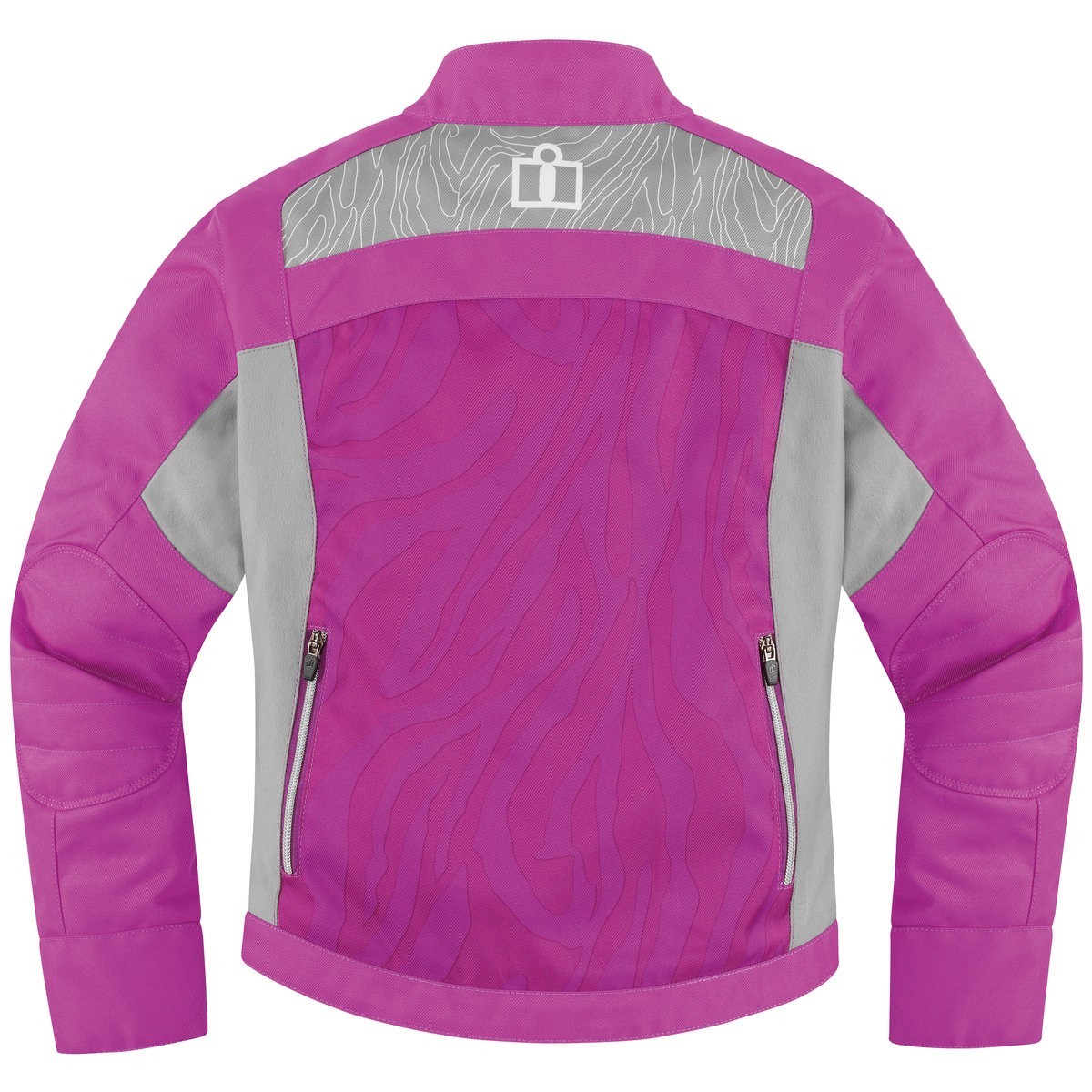 Blouson Femme Moto ICON HELLA 2 TEXTILE PURPLE* (2)