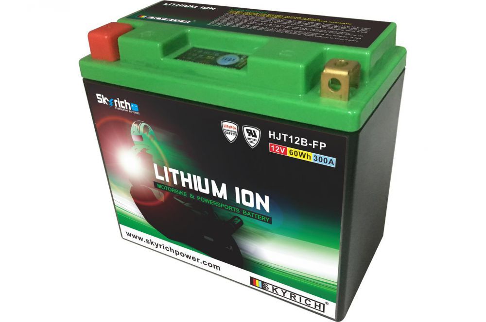 BATTERIE SKYRICH HJT12B-FP LITHIUM ION 1.2 kg !! = YT12BBS DUCATI MONSTER 996 S4R 2003-2006