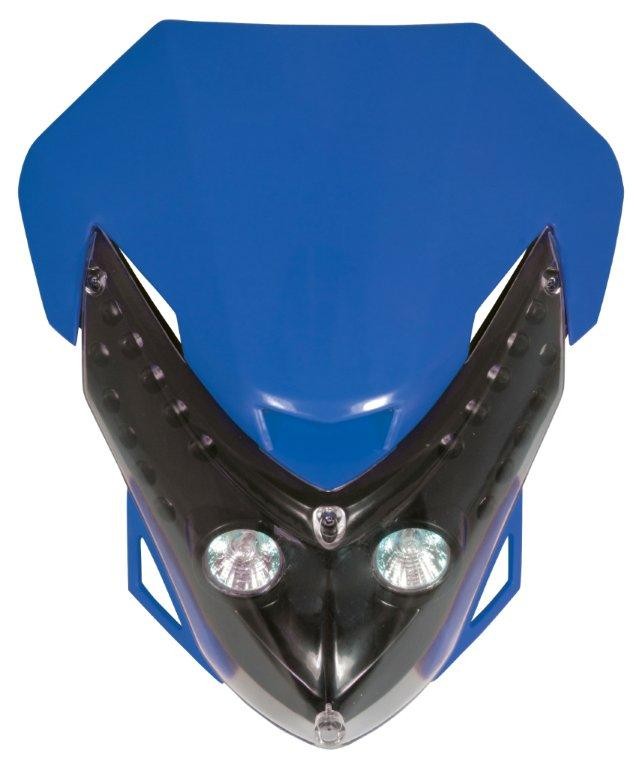 T�TE DE FOURCHE SPECTRE OFF ROAD AVEC LED BLEUE*