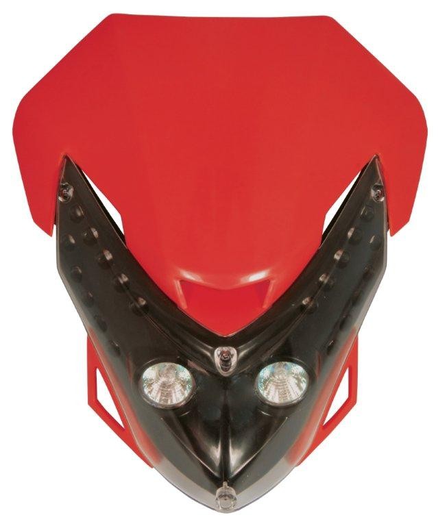 T�TE DE FOURCHE SPECTRE OFF ROAD AVEC LED ROUGE*