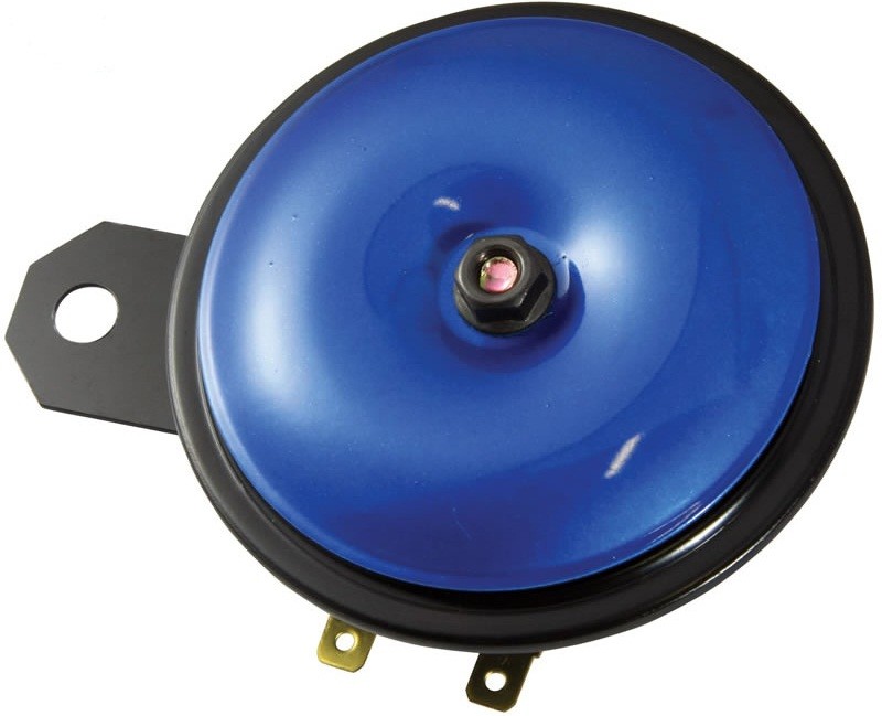 KLAXONS ACIER 12V BLEU* HOR12VBU