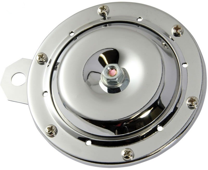 KLAXONS ACIER 12V CHROME* HOR12VCH