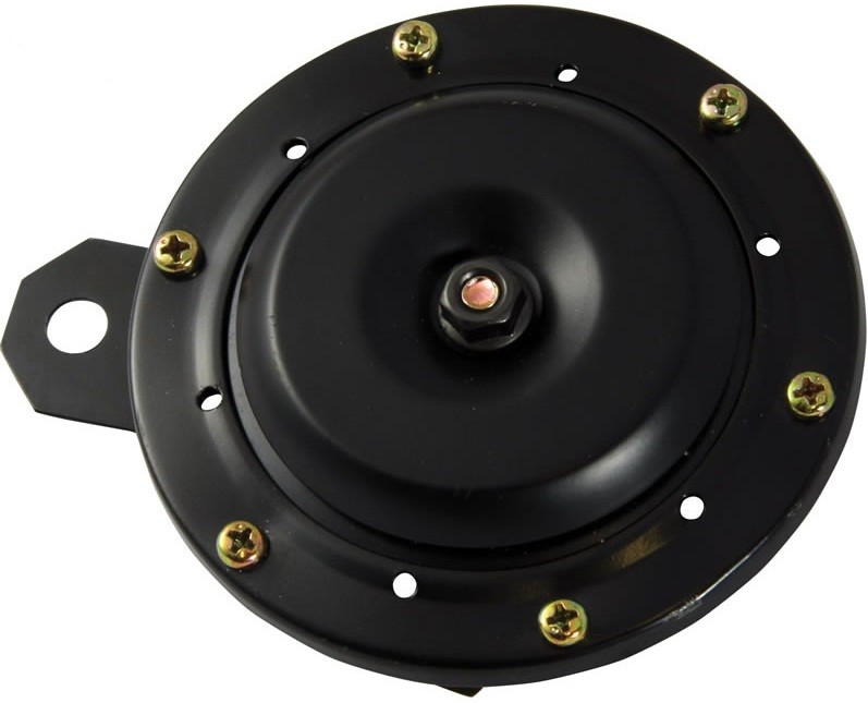 KLAXONS ACIER 12V NOIR* HORL12VBLK