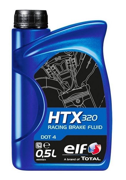 ELF HTX 320 LIQUIDE DE FREINS DOT 4 RACING 0.5L