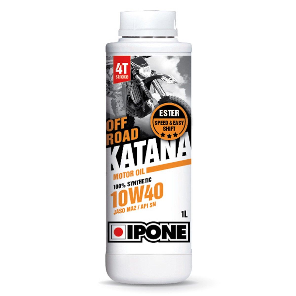 - IPONE Katana Off Road TOUT TERRAIN Huile 10W40 100% Synth�se 1 Litre 800366