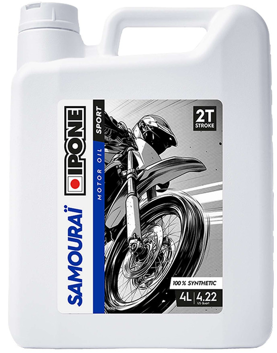 - Huile Ipone Samourai Racing 2 temps 4 Litres + Port offert 800091