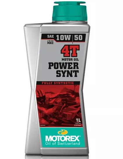 MOTOREX POWER SYNTH Huile Synth�se 4T 10w50 100% Synth�se 1 litre