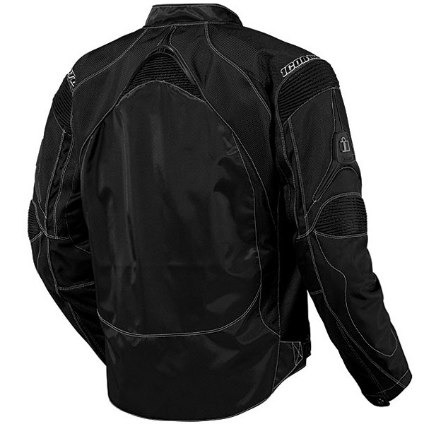 Blouson Moto Textile ICON CONTRA BLACK* (2)