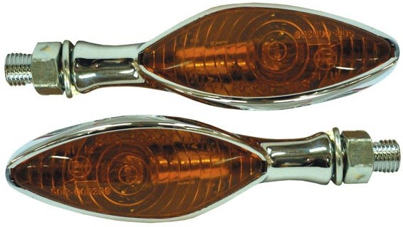 PAIRE DE CLIGNOTANTS EAGLE EYE CHROME