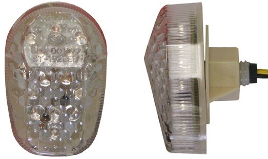 PAIRE DE CLIGNOTANTS R�P�TITEURS LED TRANSPARENT SUZUKI INDLED29*