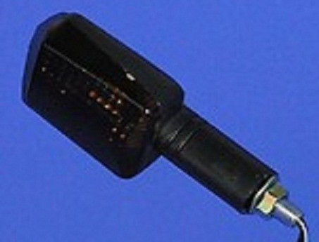 PAIRE DE CLIGNOTANTS MINI NOIR/FUME LONG*