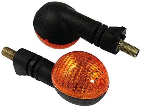 PAIRE DE CLIGNOTANTS UNIVERSELS OVAL*