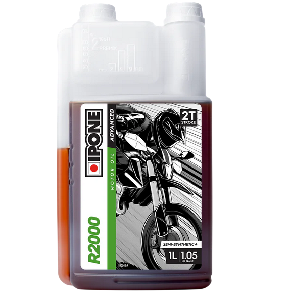 Huile Ipone R2000 2 temps 2T Sp�cial graissage s�par� 1 Litre