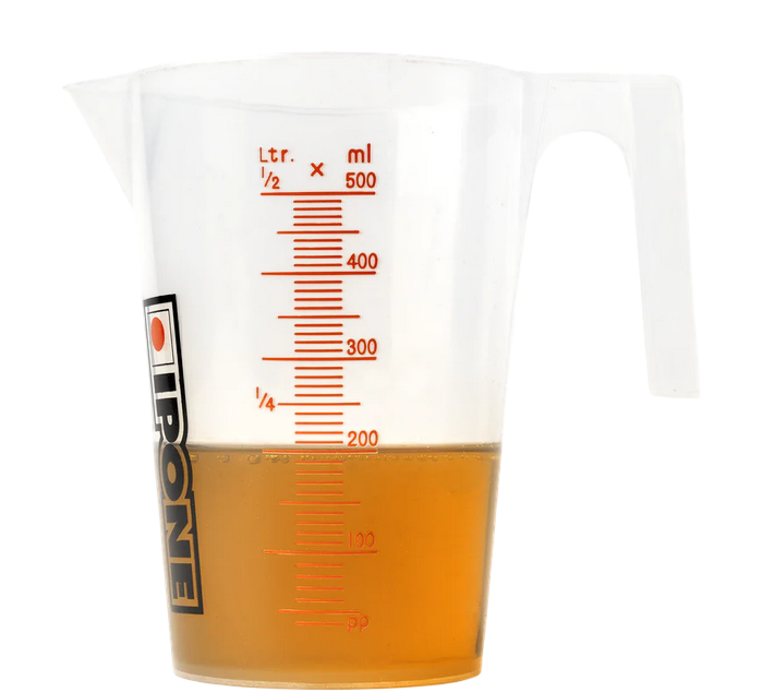 Doseur IPONE gradu� huile pour m�lange 2 temps 2% 3% 5% 8% 850000