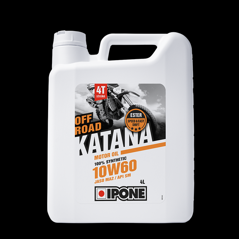- IPONE Katana TOUT TERRAIN Off Road Pack Huile 10W60 100% Synth�se 4 Litres + Filtre Offert ou Produit d`entretien + Port Offert 800020 (2)