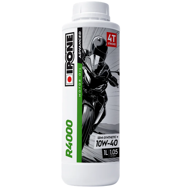 IPONE R4000 10W40 10W-40 R 4000 Huile moto 4T 1 Litre