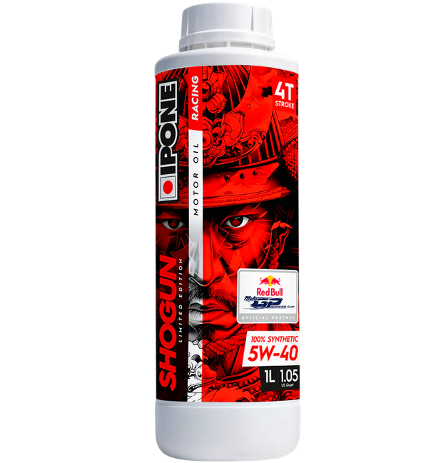 IPONE SHOGUN 10W40 10W-40 100% Synth�se Huile moto 4T 1 Litre