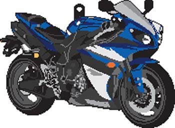 PORTE CLEFS YAMAHA YZF R1 1000 (KEYR100)*