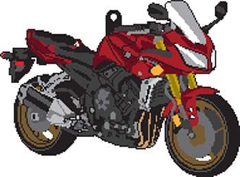 PORTE CLEFS YAMAHA FZ1 FAZER 1000 (KEYR106)*