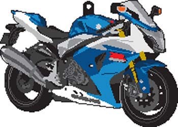 PORTE CLEFS SUZUKI GSXR 1000 (KEYR107)*