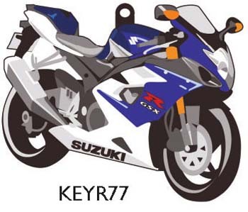PORTE CLEFS SUZUKI GSXR 1000 (KEYR77)*