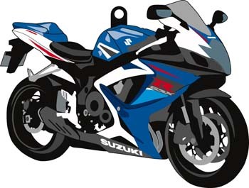 PORTE CLEFS SUZUKI GSXR (KEYR97)*