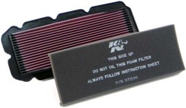 KN FILTRE A AIR KN HA1596 HA-1596 HONDA GL 1500 F6C VALKYRIE 1996-2003*