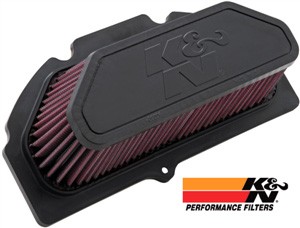 K&N FILTRE A AIR KN SU1009 SU-1009 SUZUKI GSXR 1000 2009-2016