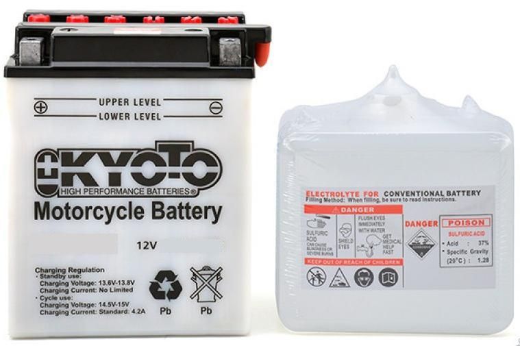 BATTERIE KYOTO POWER THUNDER YB12A-B HONDA XLV 600 TRANSALP 1987-1999