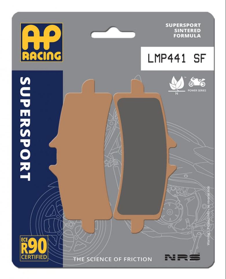 AP RACING PLAQUETTES EVO SINTER LMP441 SF 1185 par forme