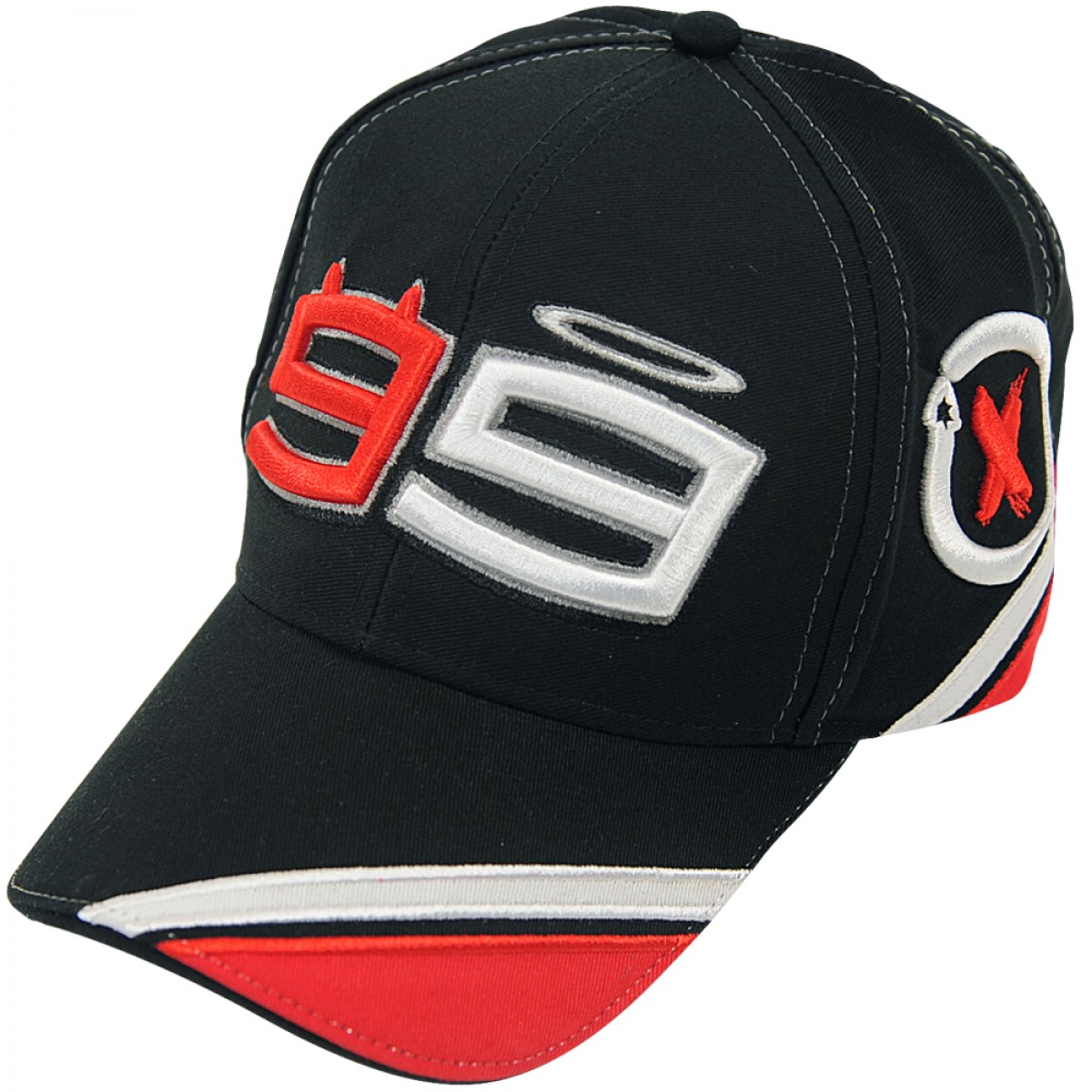 MOTO GP Casquette Adulte Officiel JORGE LORENZO 99 noir GP41202* (2)