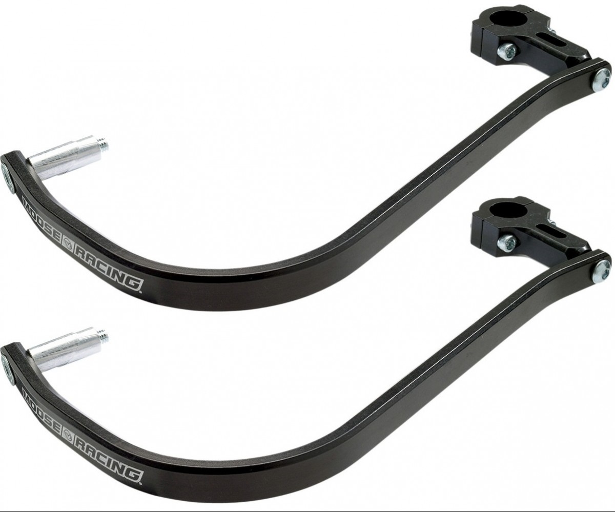 MOOSE RACING PROTECTION BARRE ALUMINIUM POUR MAINS 22mm STANDARD NOIR