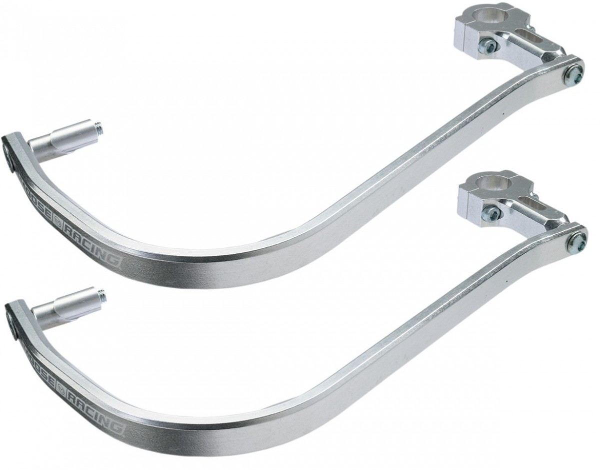 MOOSE RACING PROTECTION BARRE ALUMINIUM POUR MAINS 22mm MINI SILVER