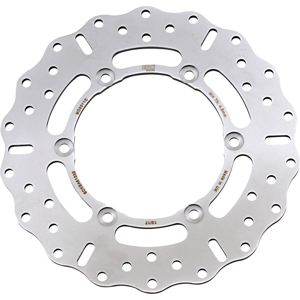 GOODRIDGE DISQUE DE FREIN ARRIERE CONTOUR WAVE MD2011C YAMAHA XJR 1300 1999-2016 267mm