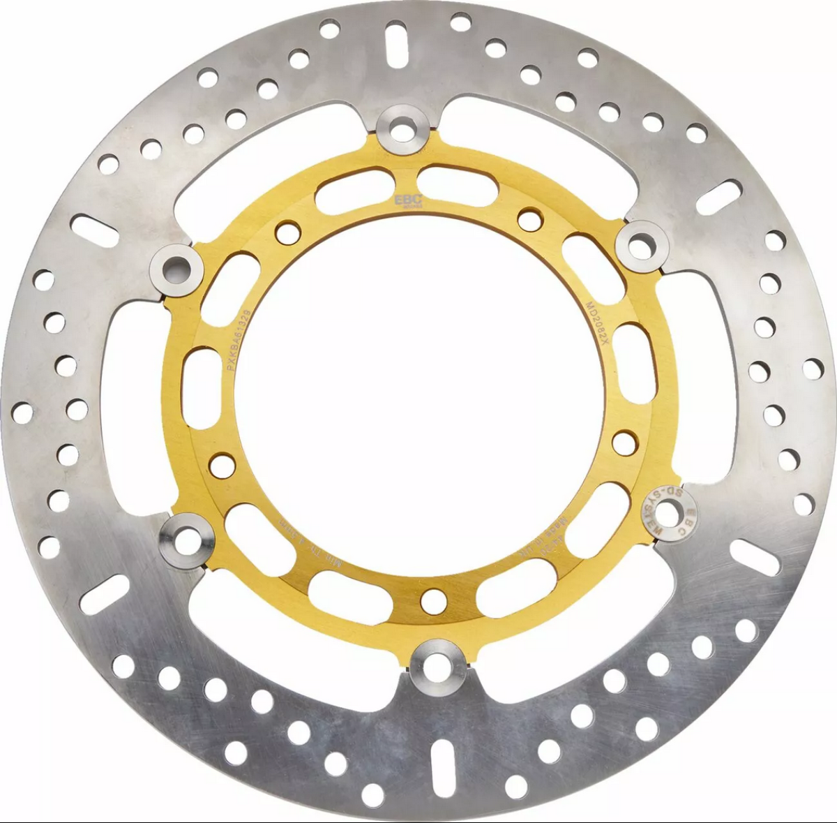 GOODRIDGE DISQUE DE FREIN AVANT 298 mm MD2082X YAMAHA FZ6 Naked NON ABS 660 2004-2007 (2 Piston Caliper)