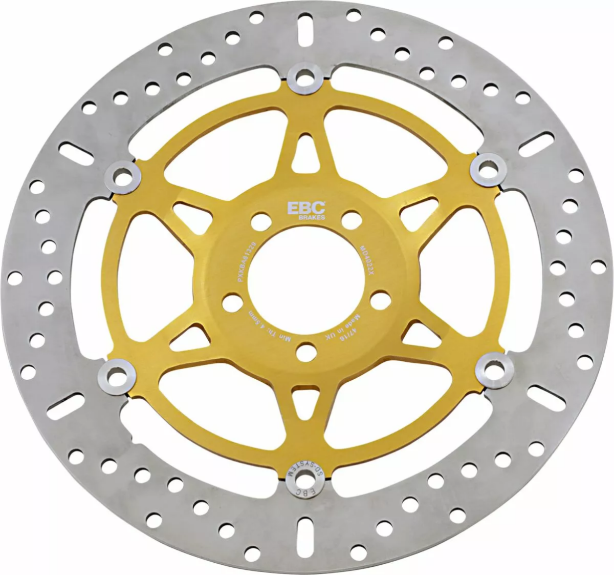 GOODRIDGE DISQUE DE FREIN AVANT 320 mm MD4022X KAWASAKI ZX12R 1200 2000-2003