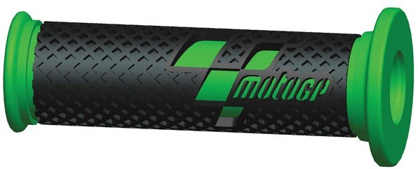 MOTO GP POIGNEE COMPETITION GRIPS 22/25mm NOIRE ET VERTE* MGPGRP05 vendu par paire