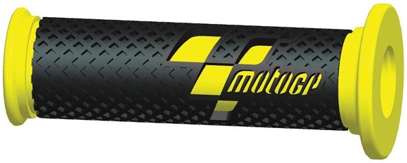MOTO GP POIGNEE COMPETITION GRIPS 22/25mm NOIRE ET JAUNE* MGPGRP09 vendu par paire