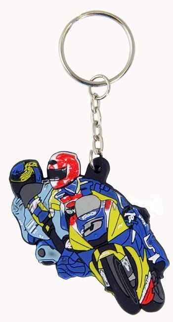 MOTO GP PORTE CLES MOUSQUETON CLEFS ANNEAU COLIN EDWARDS 5 / TECH 3 YAMAHA*