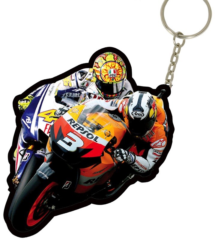 MOTO GP PORTE CLES MOUSQUETON CLEFS ANNEAU DANI PEDROSA 3 / REPSOL HONDA*