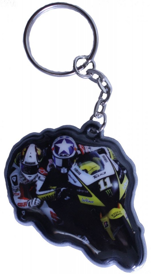 MOTO GP PORTE CLES MOUSQUETON CLEFS ANNEAU BEN SPIES 11 / TECH 3 YAMAHA*